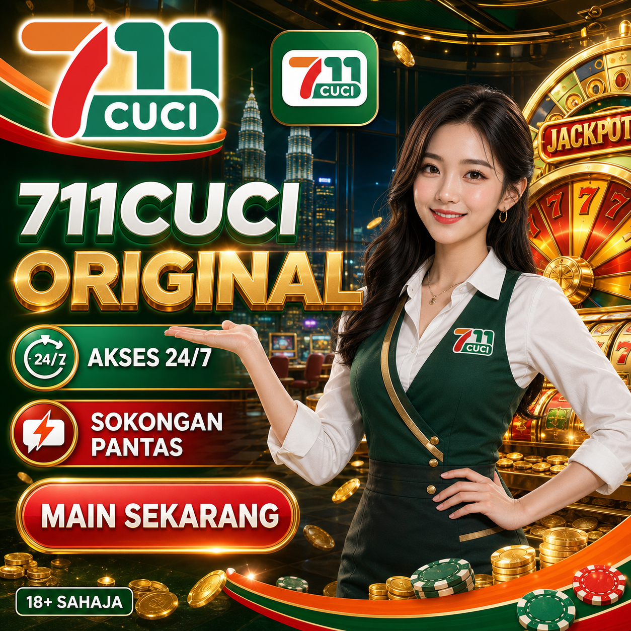 711 CUCI square casino banner